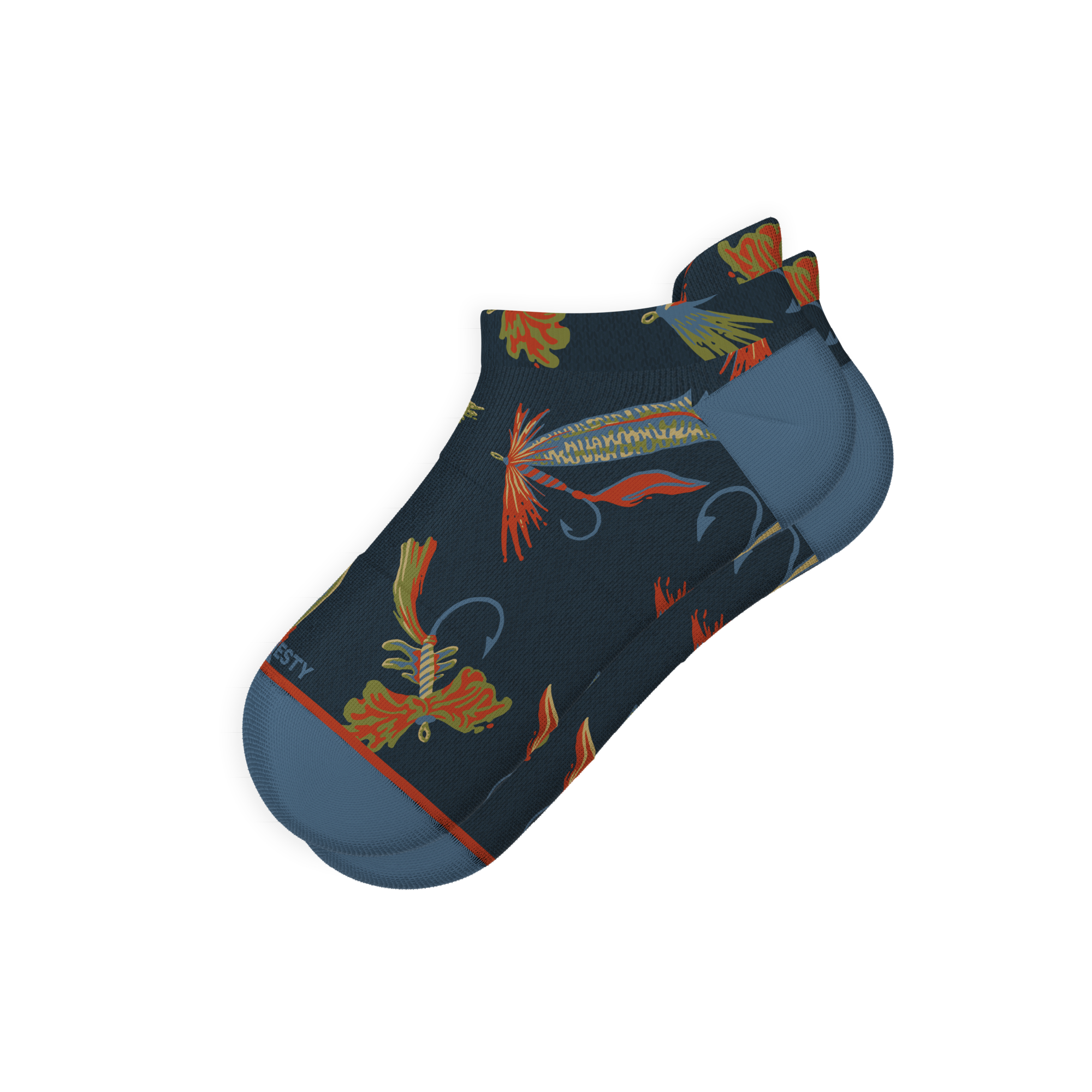 The Dry Fly | Fly Fishing Heel Hammock™ Ankle Socks