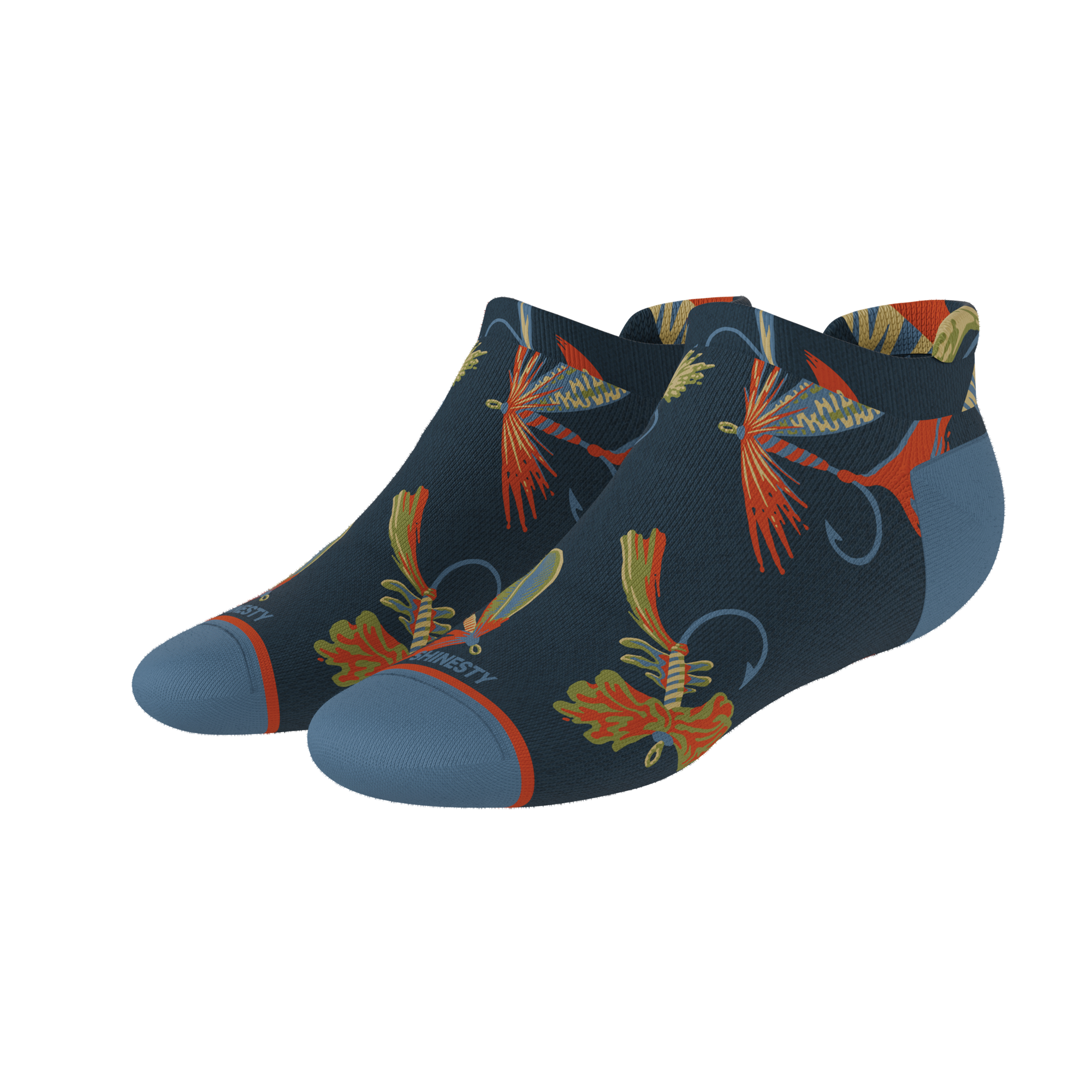 The Dry Fly | Fly Fishing Heel Hammock™ Ankle Socks