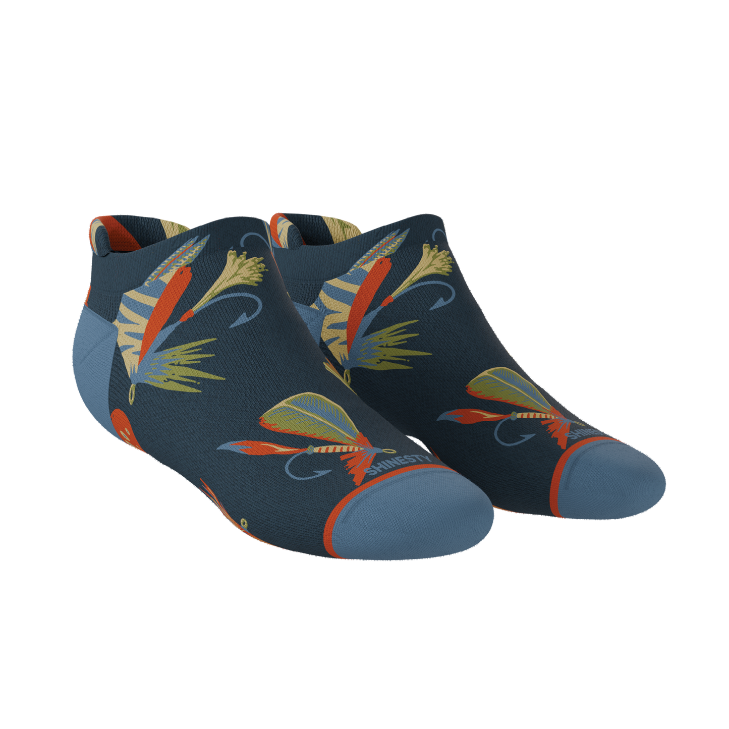 The Dry Fly | Fly Fishing Heel Hammock™ Ankle Socks