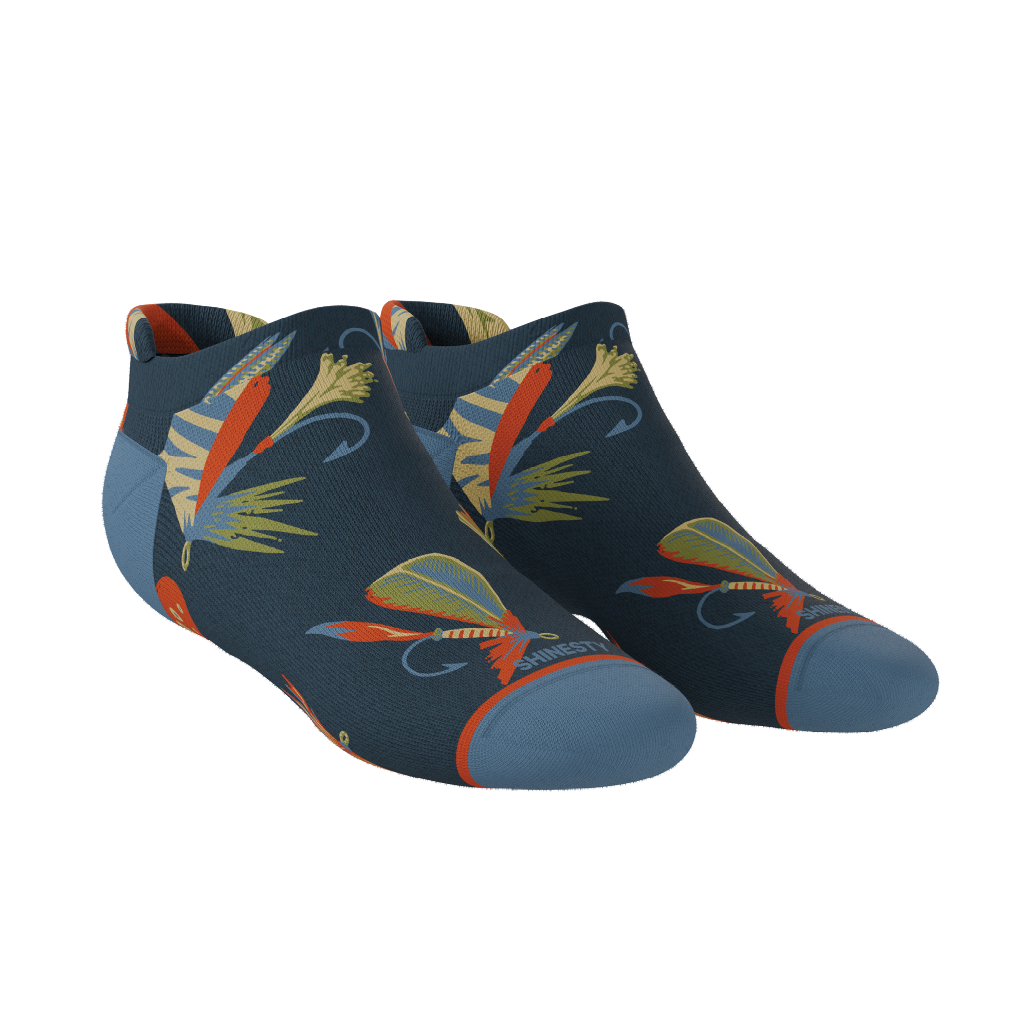 The Dry Fly | Fly Fishing Heel Hammock™ Ankle Socks
