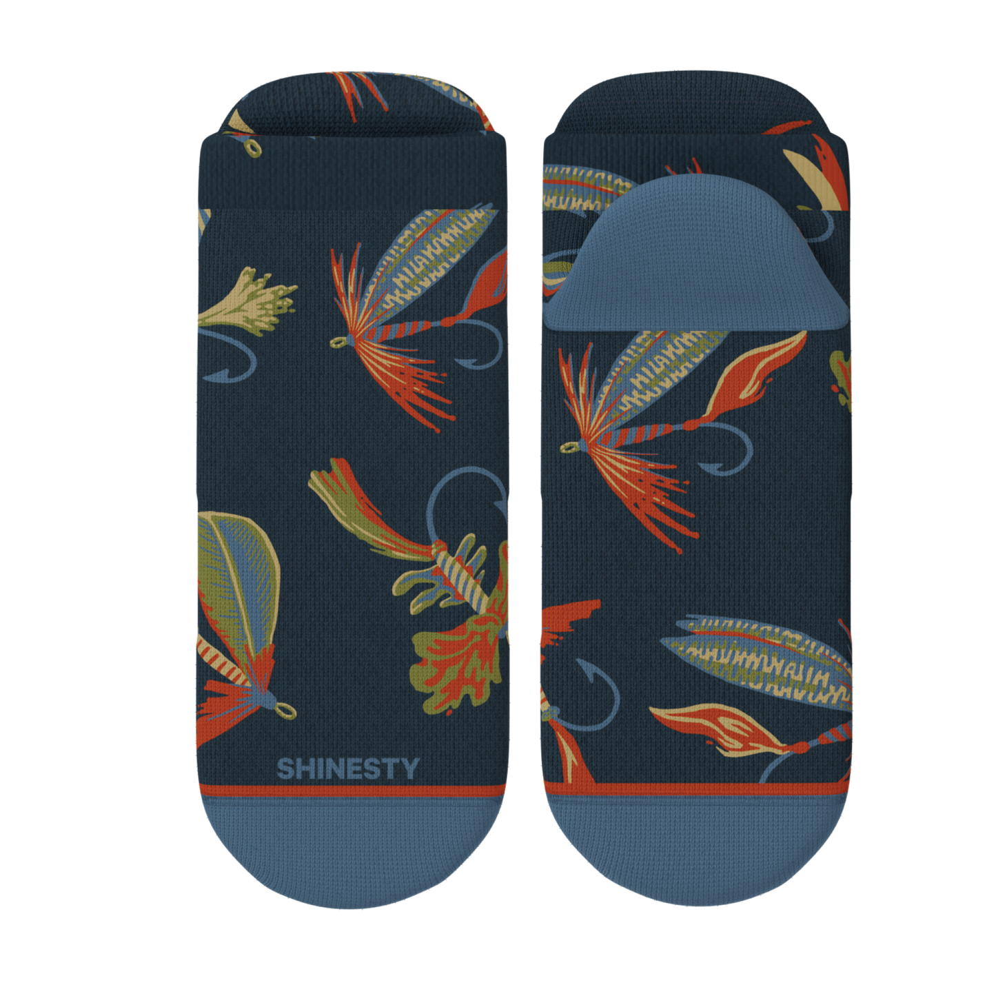 The Dry Fly | Fly Fishing Heel Hammock™ Ankle Socks