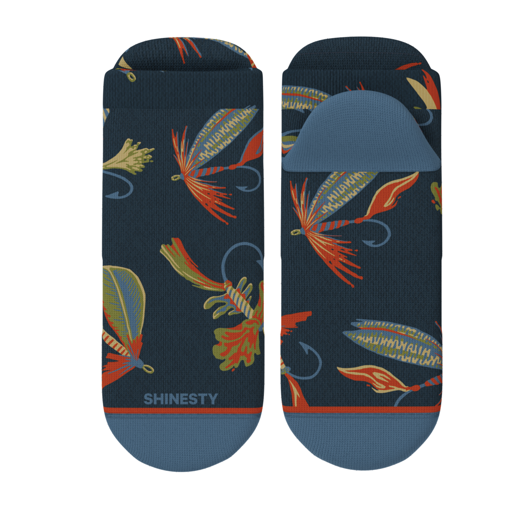 The Dry Fly | Fly Fishing Heel Hammock™ Ankle Socks