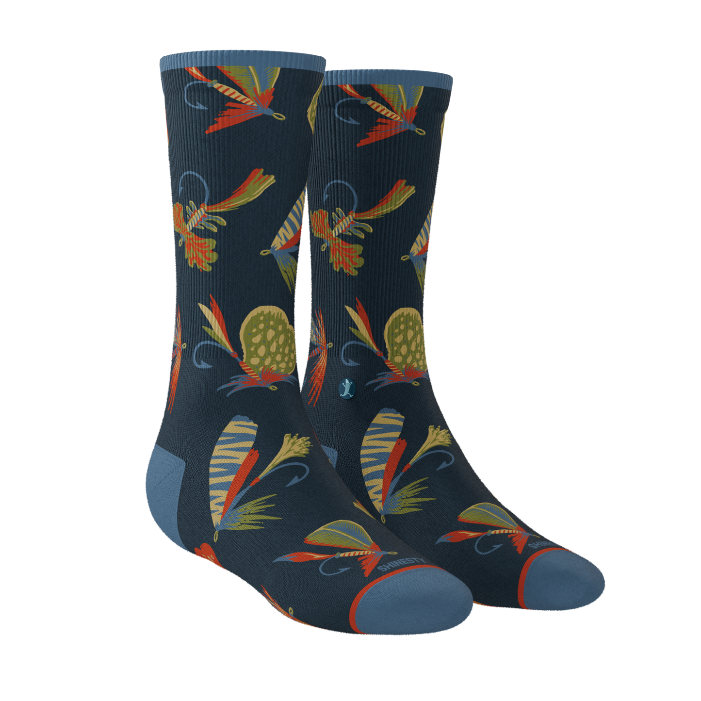 The Dry Fly | Fly Fishing Heel Hammock™ Crew Socks