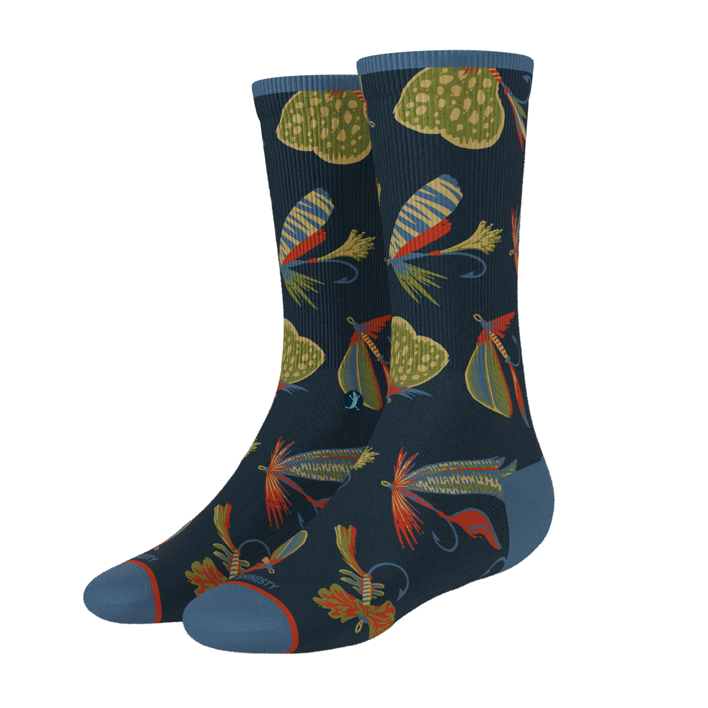 The Dry Fly | Fly Fishing Heel Hammock™ Crew Socks