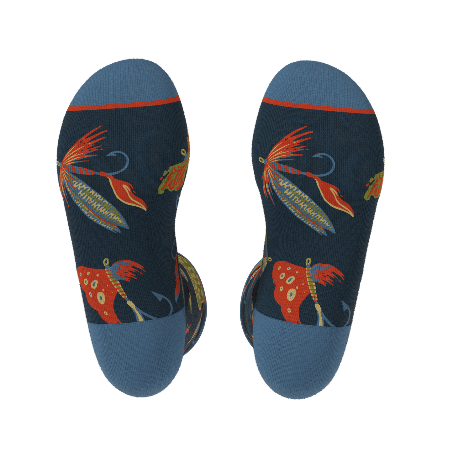 The Dry Fly | Fly Fishing Heel Hammock™ Crew Socks