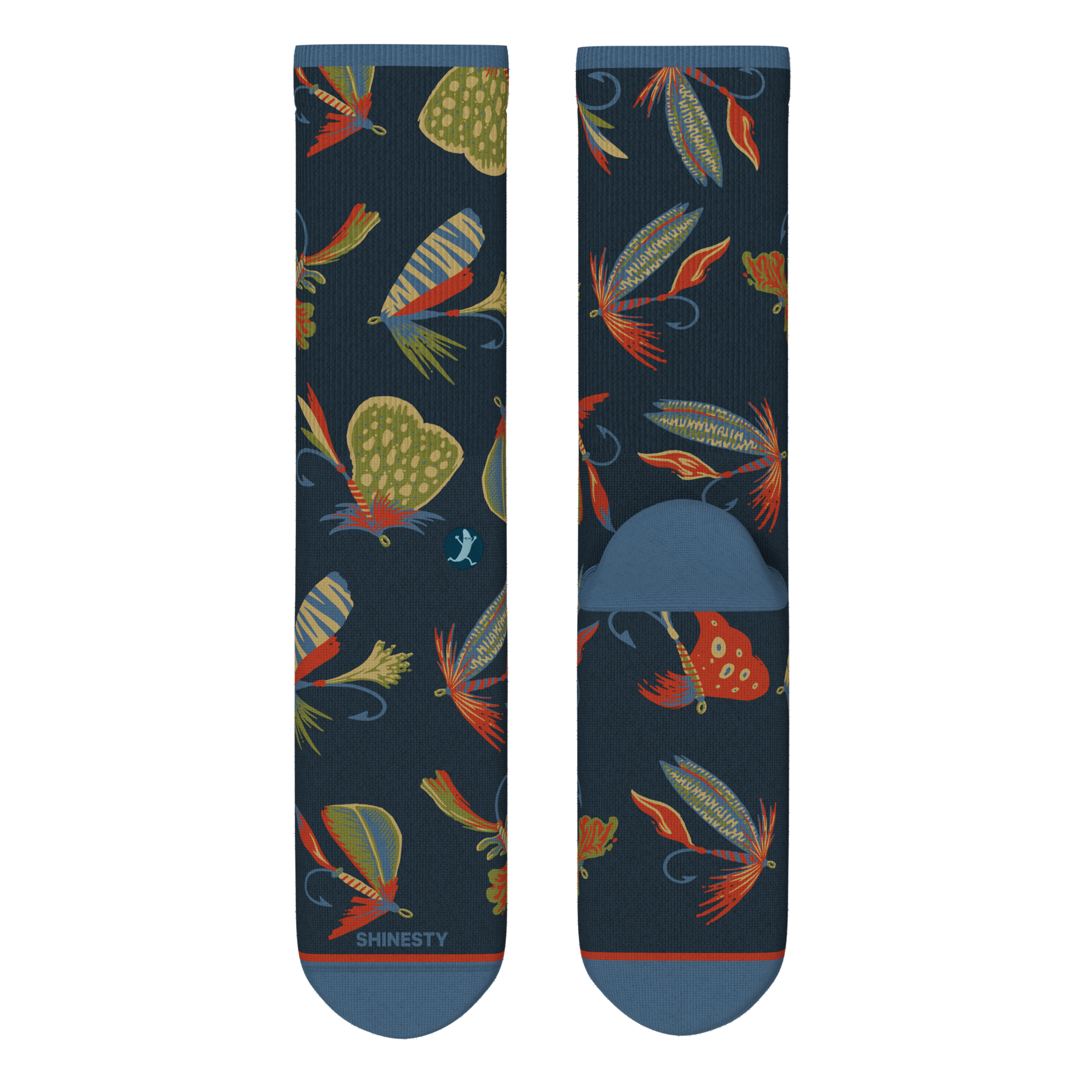 The Dry Fly | Fly Fishing Heel Hammock™ Crew Socks