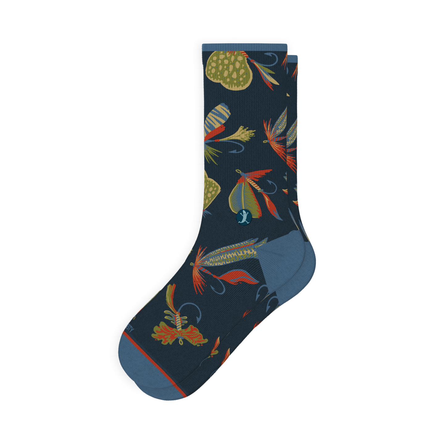 The Dry Fly | Fly Fishing Heel Hammock™ Crew Socks