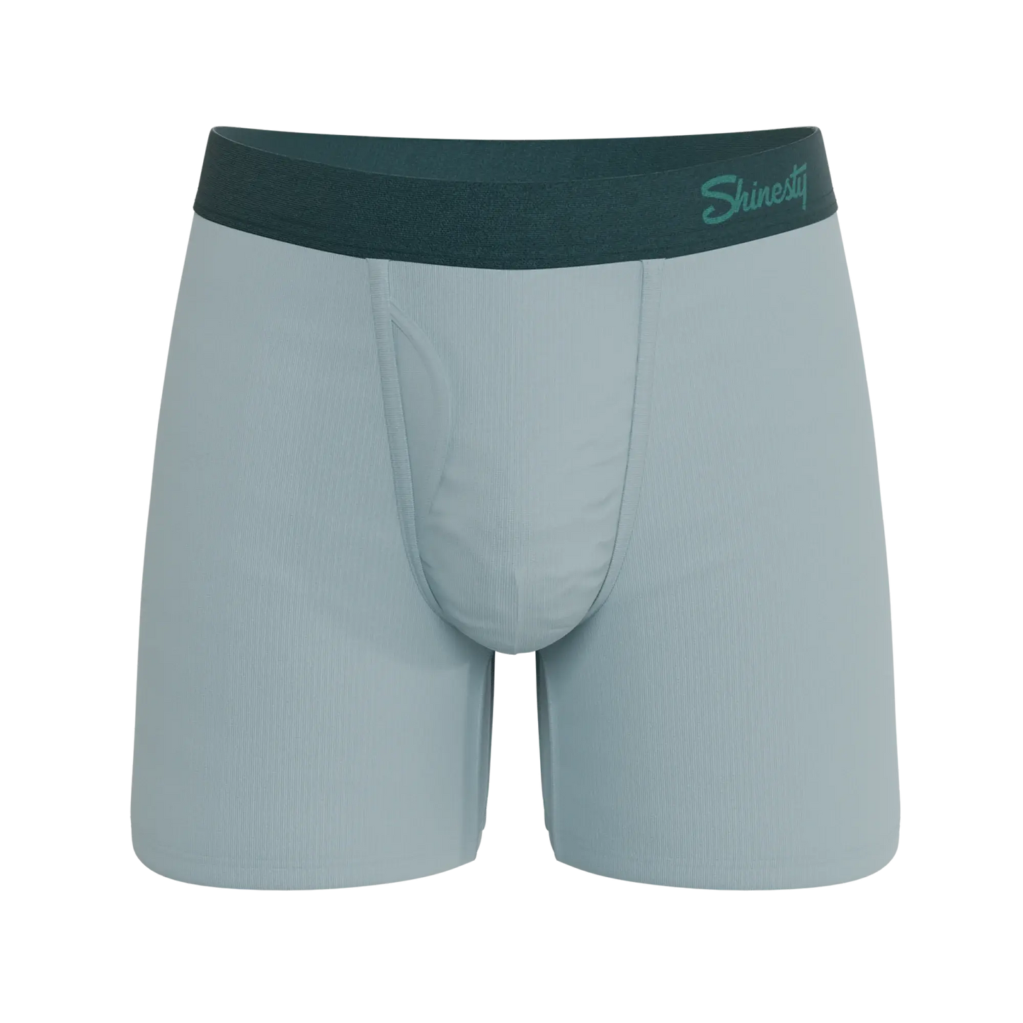The Dry Ice | Muted Steel Blue Ball Hammock® Pouch Underwear With Fly - Shinesty - Flyclothing LLC