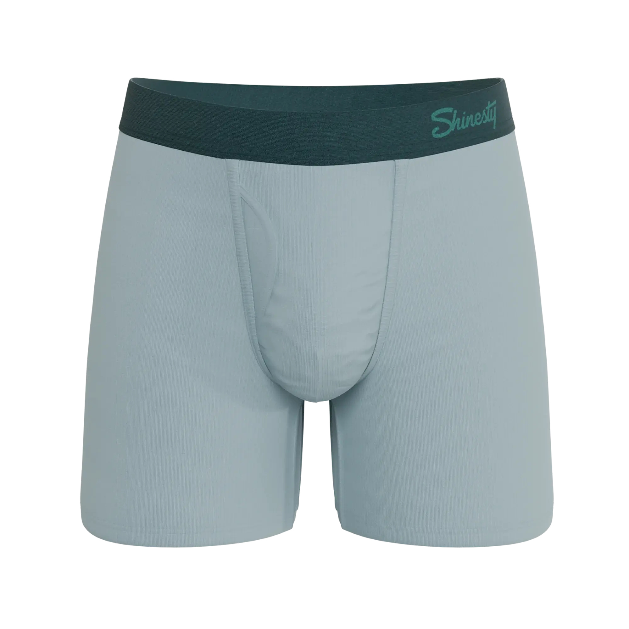 The Dry Ice | Muted Steel Blue Ball Hammock® Pouch Underwear With Fly - Shinesty - Flyclothing LLC