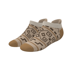 The Dude Abides | Aztec Sweater Heel Hammock™ Ankle Socks - Shinesty