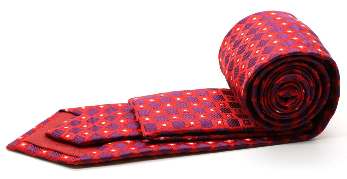 Premium Checkered Diamond Ties