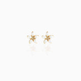 Floral Colorful Stud Earrings