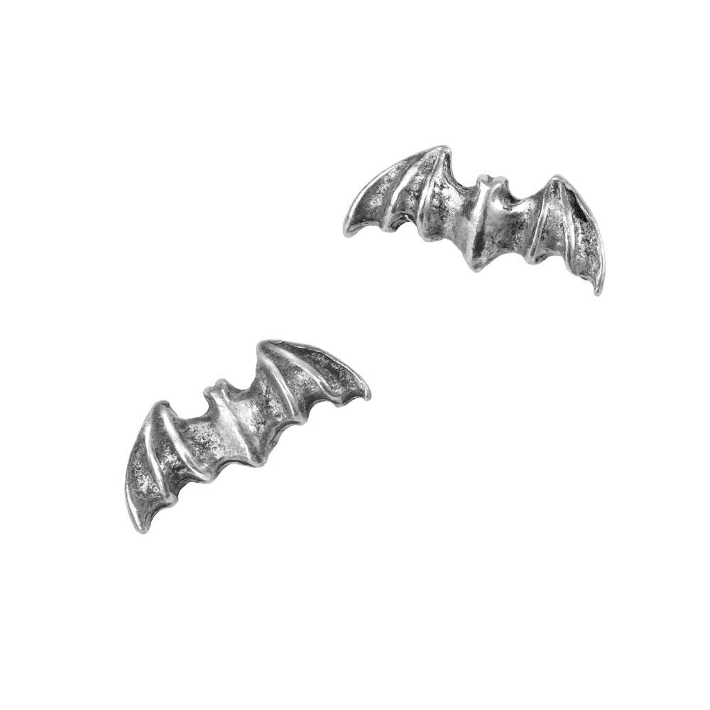 Alchemy Gothic Bat Stud Earrings - Alchemy Gothic - Flyclothing LLC
