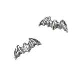 Alchemy Gothic Bat Stud Earrings