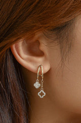 Four Leaf Clover Earrings - Wimsico - Flyclothing LLC