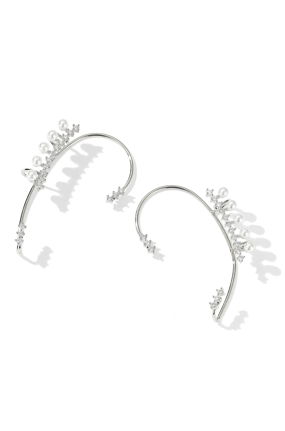 Pearl Clip Ear Cuff Earring