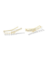 Crystal Ear Climber Earrings