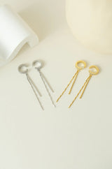 Ear Cuff Chain Earrings