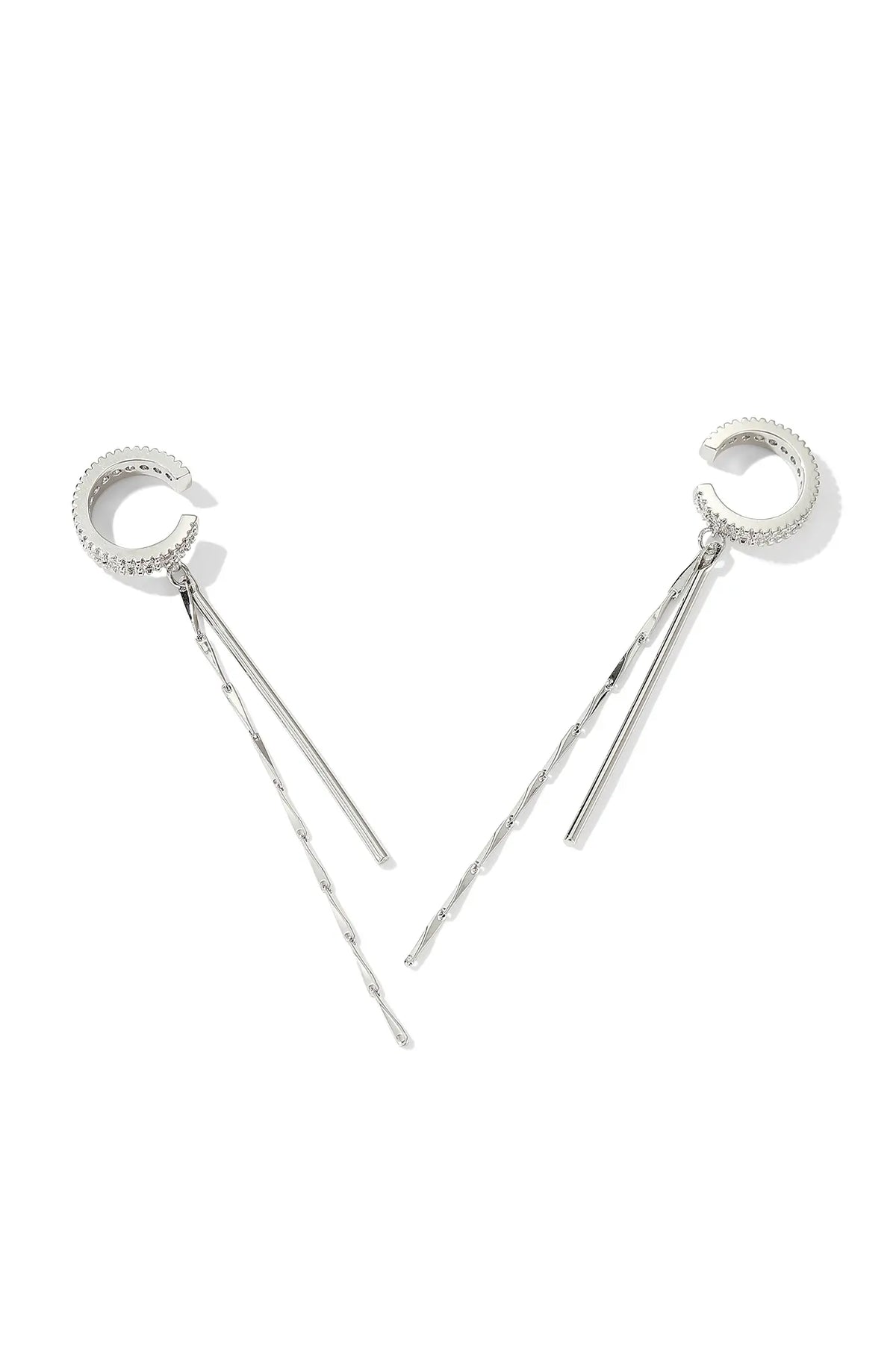 Ear Cuff Chain Earrings