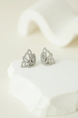 Sparkling Butterfly Studs - Wimsico - Flyclothing LLC