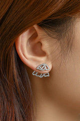Sparkling Butterfly Studs - Wimsico - Flyclothing LLC