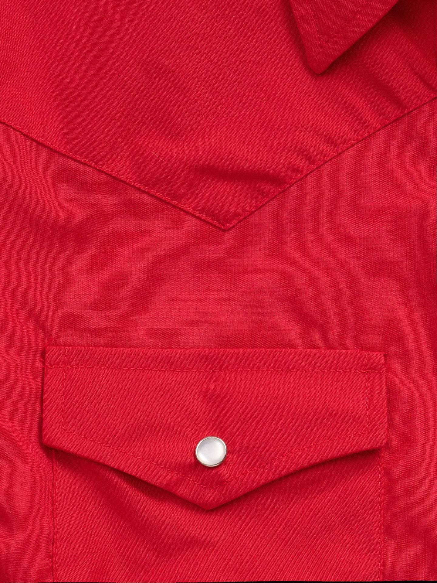 Women's Ely Walker Long Sleeve Solid Red Western Snap Shirt - Ely Cattleman - Flyclothing LLC