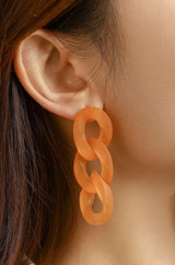 Candy Colored Hoop Earrings - Wimsico - Flyclothing LLC
