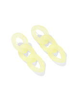 Candy Colored Hoop Earrings - Wimsico - Flyclothing LLC
