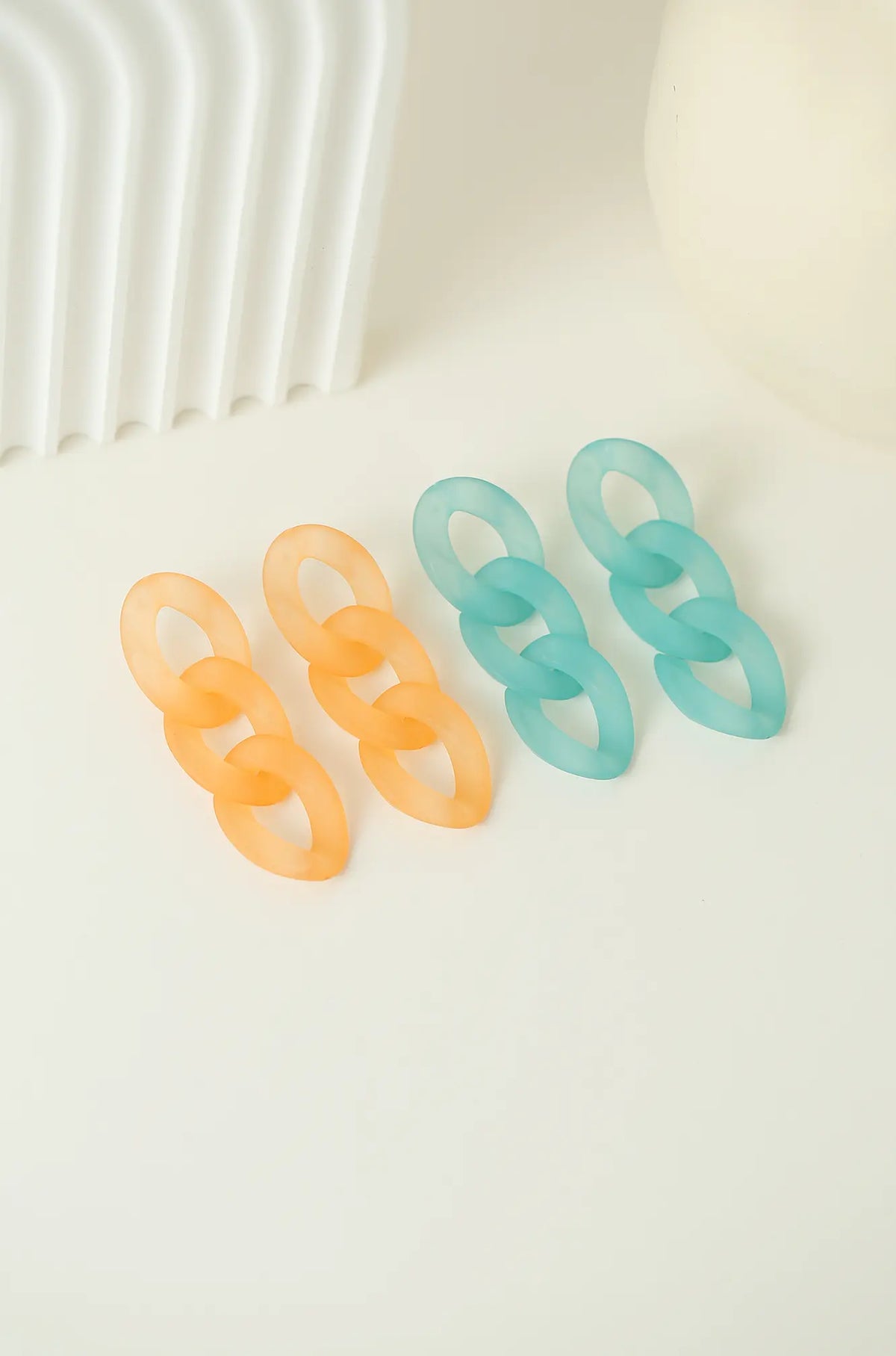 Candy Colored Hoop Earrings - Wimsico - Flyclothing LLC