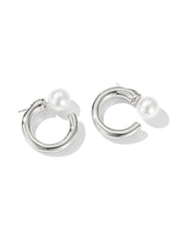Pearl Hoop Earrings