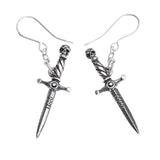 Alchemy Gothic Hand Of Macbeth Earrings