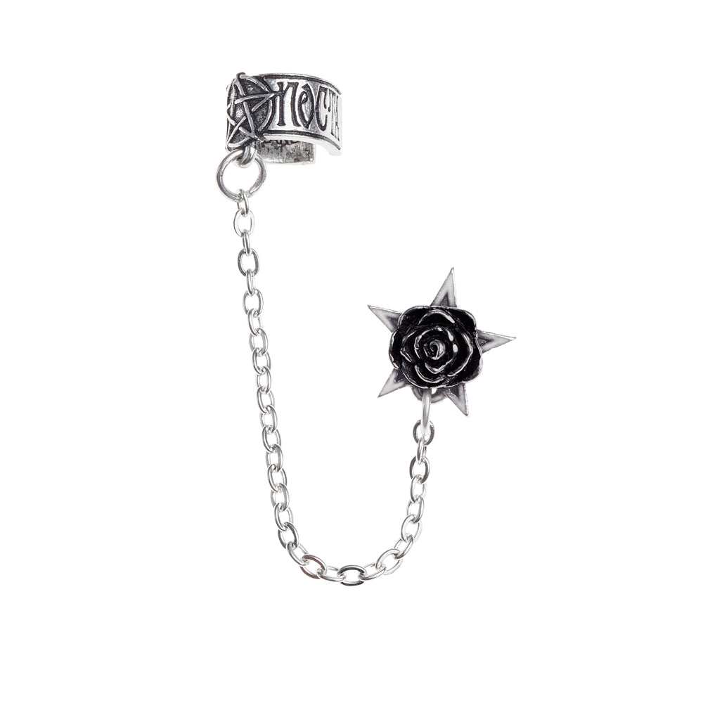 Alchemy Gothic Rosa Nocta Earcuff - Alchemy Gothic - Flyclothing LLC
