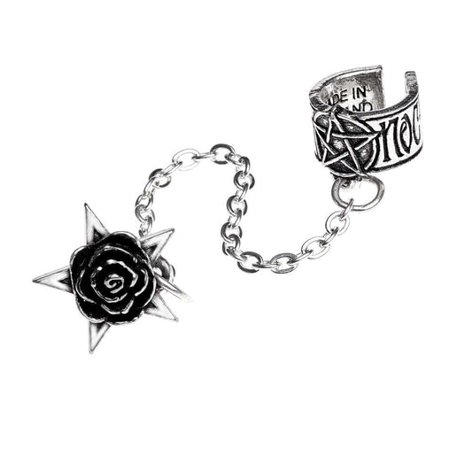 Alchemy Gothic Rosa Nocta Earcuff - Alchemy Gothic - Flyclothing LLC