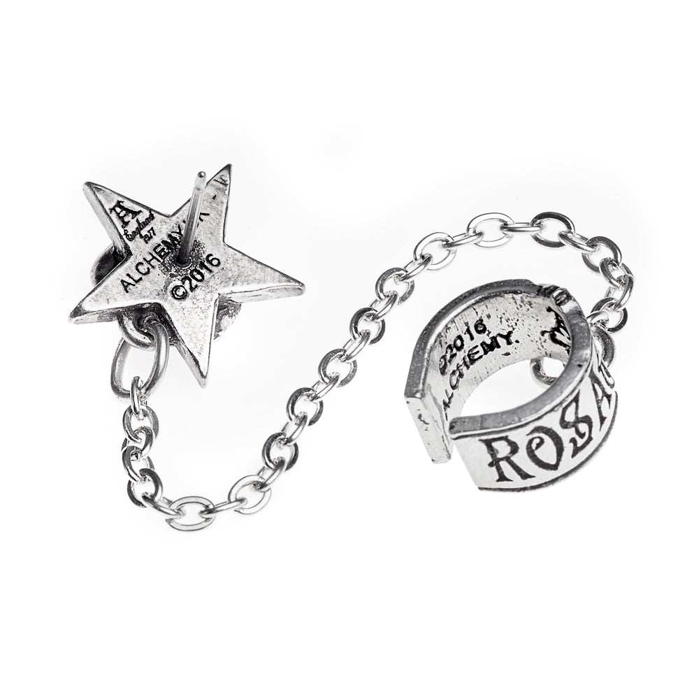 Alchemy Gothic Rosa Nocta Earcuff - Alchemy Gothic - Flyclothing LLC