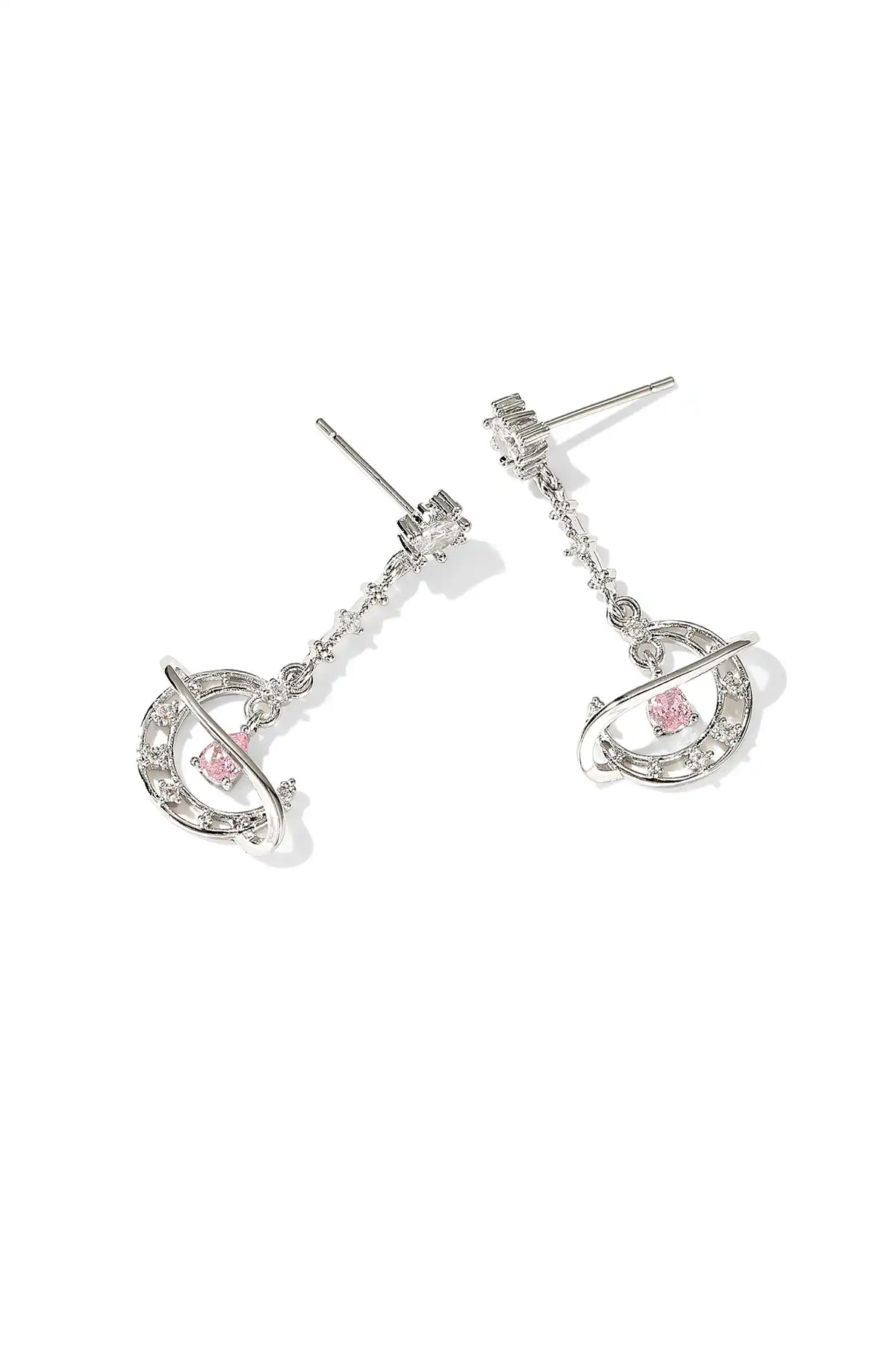 Moon Dangle Drop Earrings - Wimsico - Flyclothing LLC