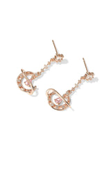 Moon Dangle Drop Earrings - Wimsico - Flyclothing LLC