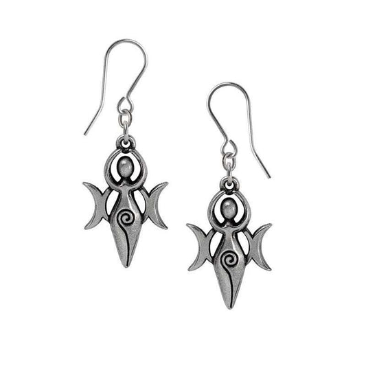 Alchemy Gothic Danu Earrings - Alchemy Gothic - Flyclothing LLC