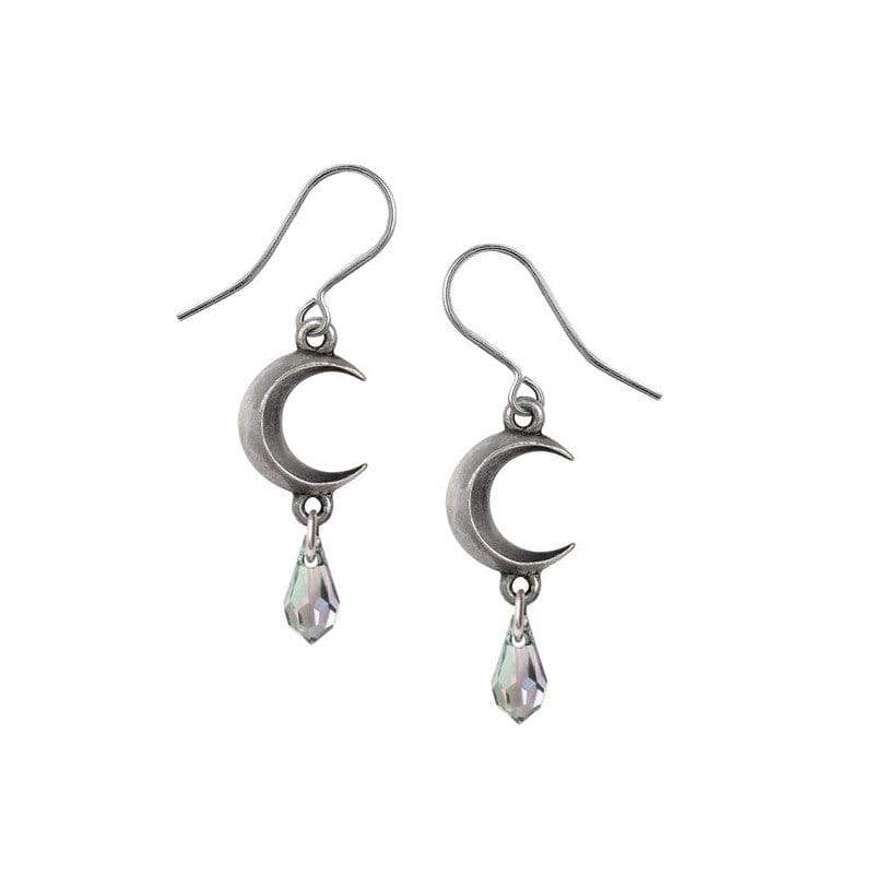 Alchemy Gothic Tears of the Moon Earrings - Crystal - Alchemy Gothic - Flyclothing LLC