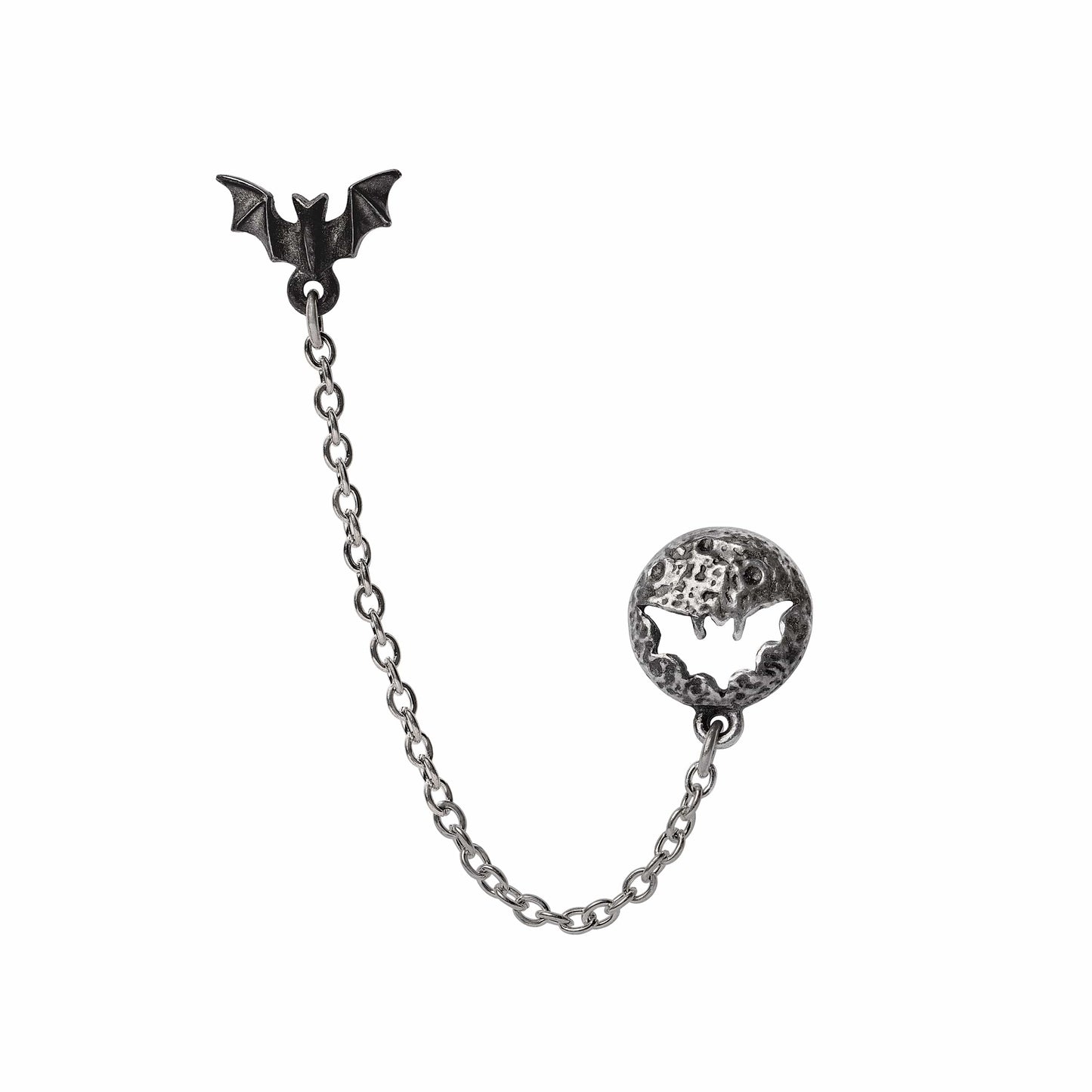 Alchemy Luna Roost Earring Cuff Stud Single - Alchemy Gothic - Flyclothing LLC