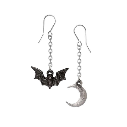 Alchemy Lunatious Dropper Earrings - Alchemy Gothic - Flyclothing LLC