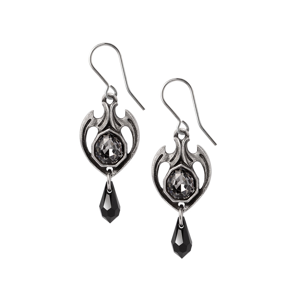 Alchemy Midnight Memorial Dropper Earrings