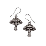 Alchemy Gothic Death Cap Mushroom Earring Droppers - Alchemy Gothic - Flyclothing LLC