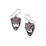 Snake Bite (Naeddre) Dropper Earrings - Alchemy of England - Flyclothing LLC