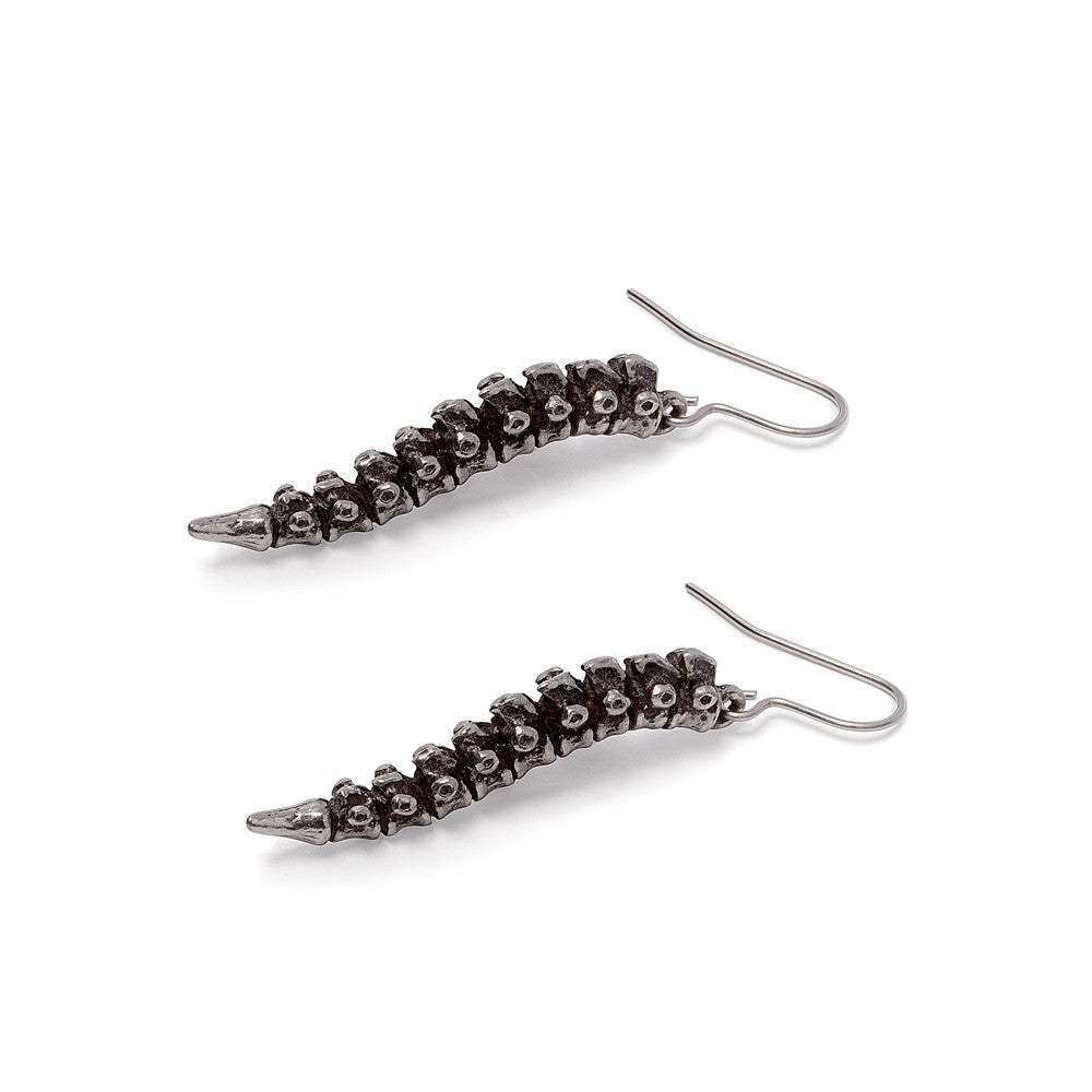 Spine Dropper Earrings - Alchemy of England - Flyclothing LLC