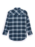 Men's Ely Cattleman Long Sleeve Flannel Plaid Western Snap Shirt - Ely Cattleman