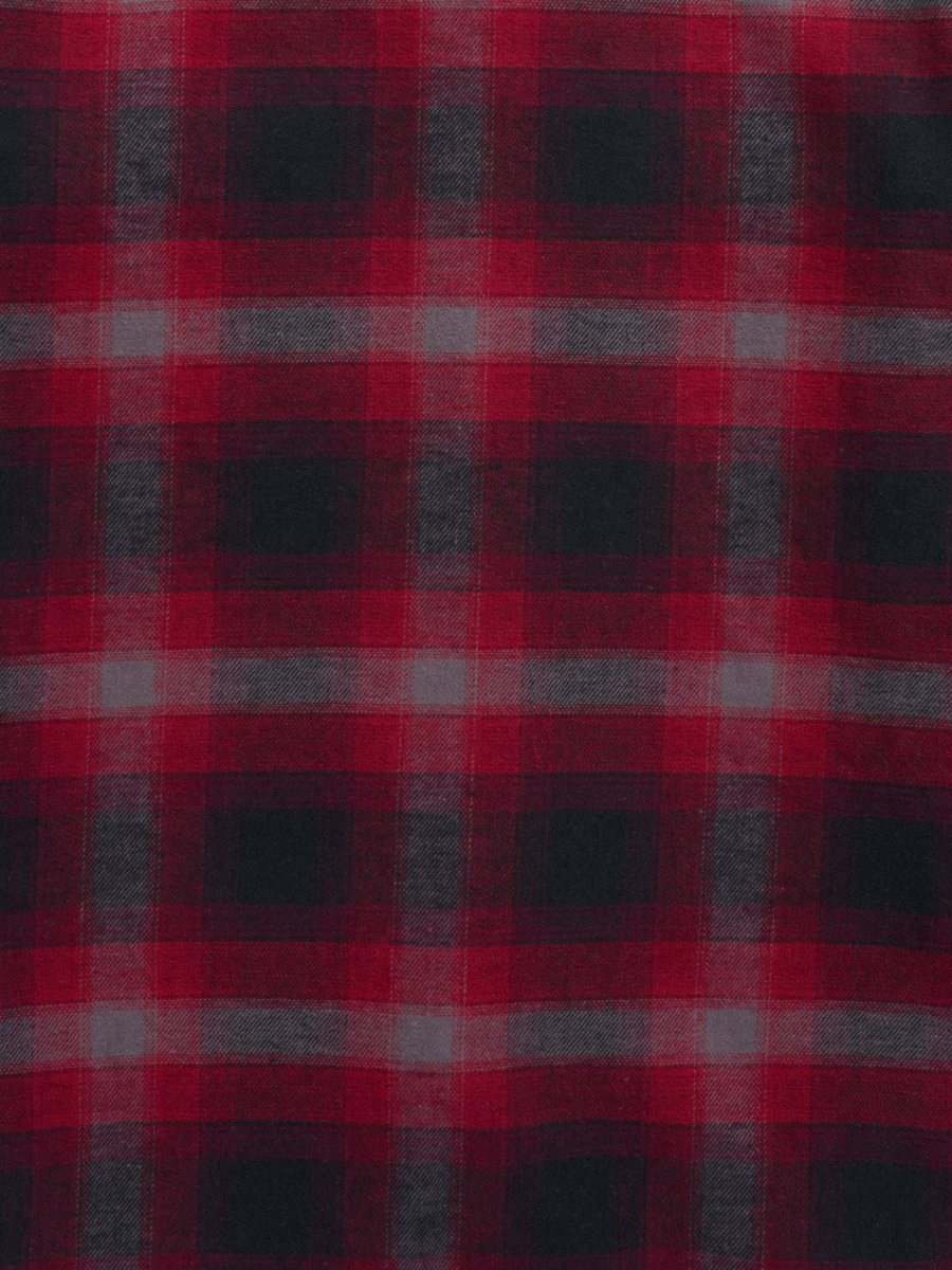 Men's Ely Cattleman Long Sleeve Brawny Flannel Western Snap Shirt - Ely Cattleman - Flyclothing LLC