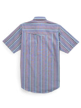 Men's Ely Cattleman Short Sleeve Stripe Western Snap Shirt - Ely Cattleman - Flyclothing LLC