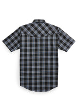 Men's Ely Cattleman Short Sleeve Plaid Western Snap Shirt