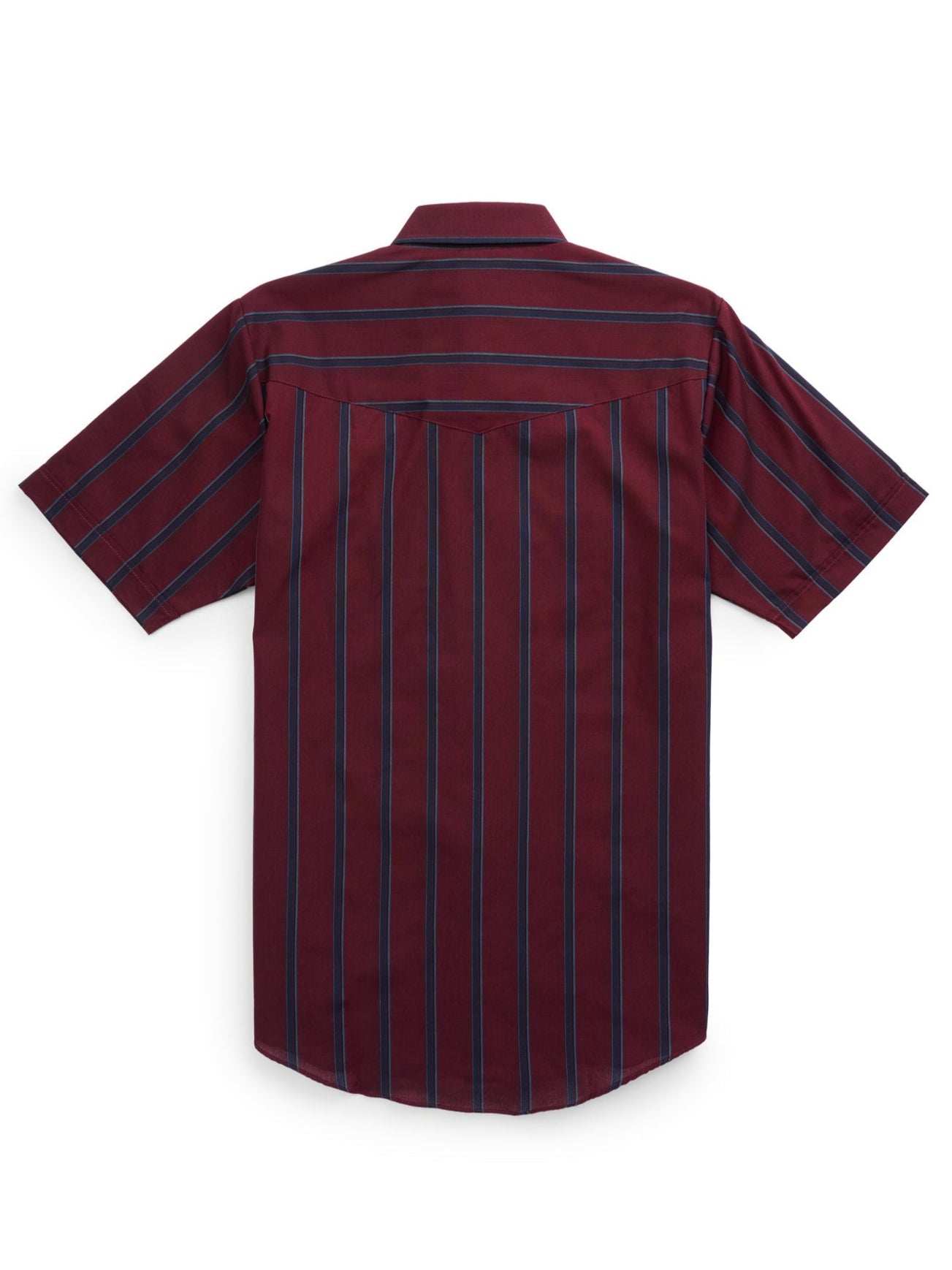 Men's Ely Cattleman Short Sleeve Stripe Western Snap Shirt - Ely Cattleman - Flyclothing LLC