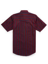Men's Ely Cattleman Short Sleeve Stripe Western Snap Shirt